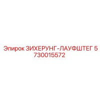 5730015572 ЗИХЕРУНГ-ЛАУФШТЕГ Epiroc