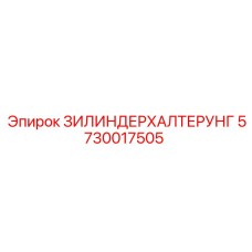5730017505 ЗИЛИНДЕРХАЛТЕРУНГ Epiroc