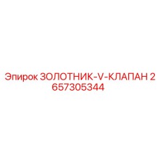 2657305344 ЗОЛОТНИК-V-КЛАПАН Epiroc
