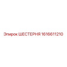 1616611210 ШЕСТЕРНЯ Epiroc