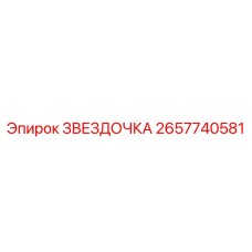 2657740581 ЗВЕЗДОЧКА Epiroc