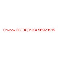 56923915 ЗВЕЗДОЧКА Epiroc