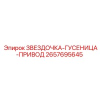 2657695645 ЗВЕЗДОЧКА-ГУСЕНИЦА-ПРИВОД Epiroc