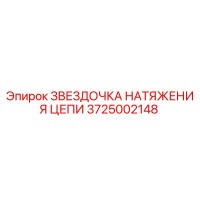 3725002148 ЗВЕЗДОЧКА НАТЯЖЕНИЯ ЦЕПИ | Epiroc