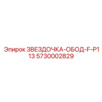 5730002829 ЗВЕЗДОЧКА-ОБОД-F-P113 Epiroc